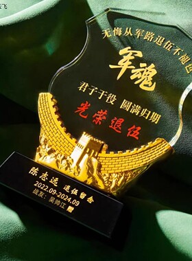 退伍纪念礼品送战友退役