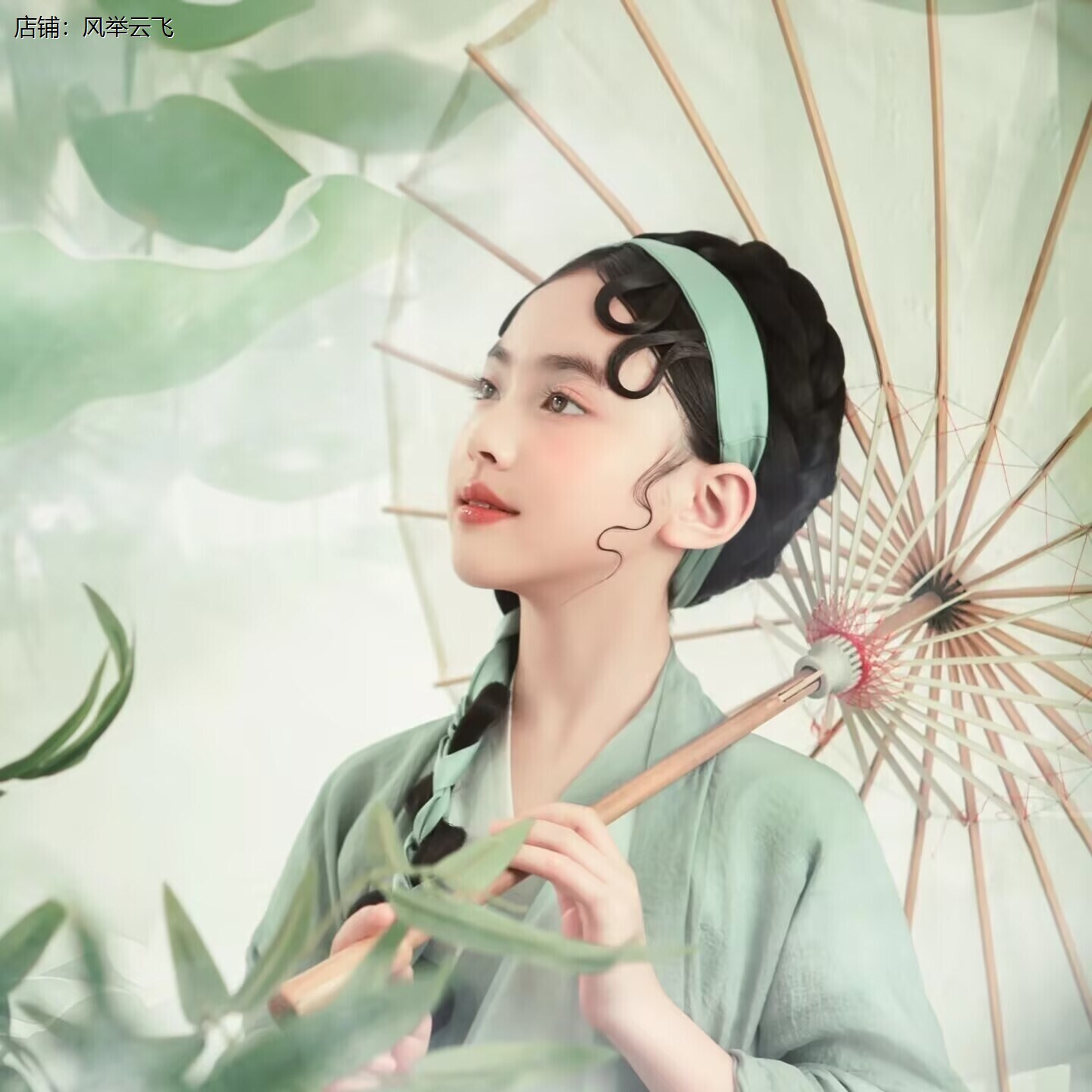 青蛇白蛇演出服儿童女古