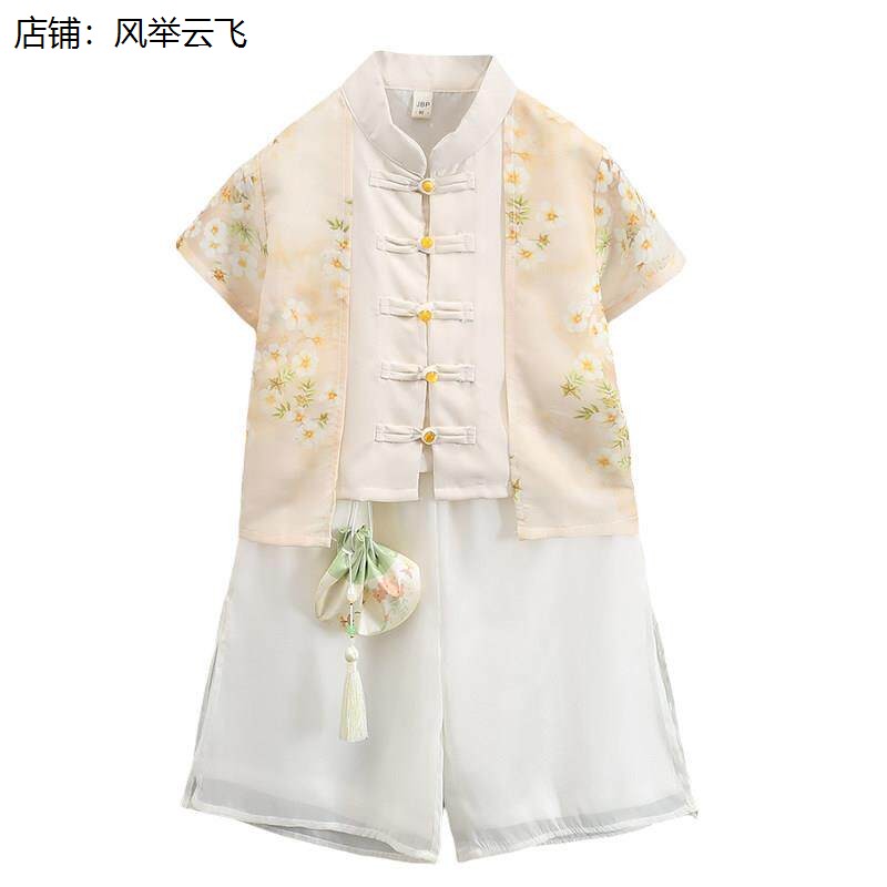 男童汉服六一儿童唐装演