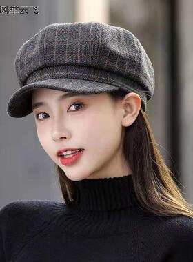 帽子女韩版春秋冬款女时