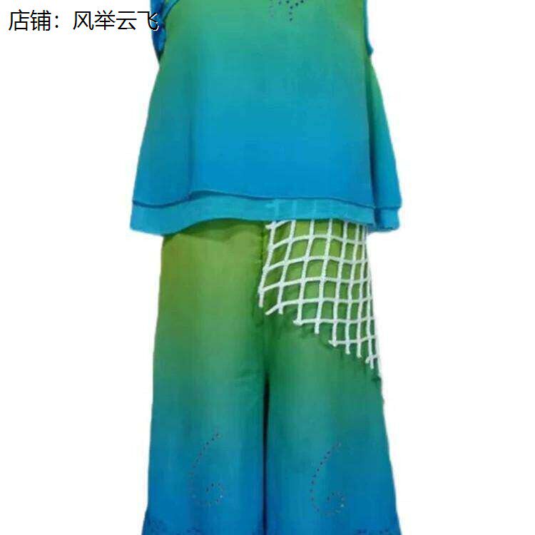 小荷风采小孩垂钓演出服