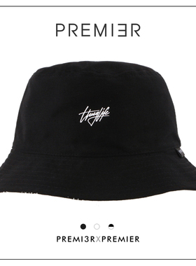 韩国Flipper双面可戴渔夫帽潮牌大号遮阳帽男女休闲防晒百搭盆帽