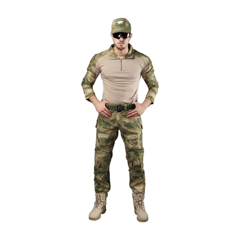 战术兵户外野营登山仿生迷彩服