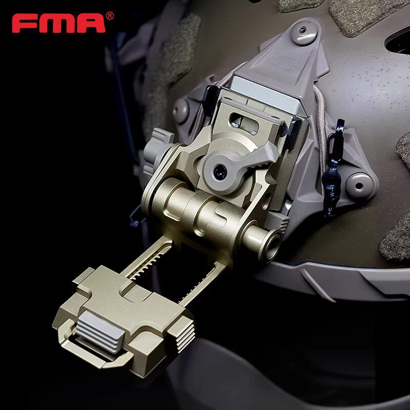 FMA L4G69金属翻斗车 可分离式NVG夜视仪铝合金支架战术头盔配件