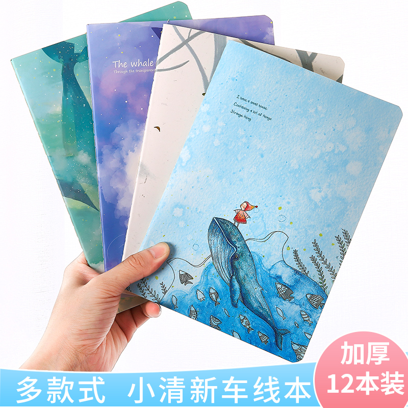 笔记本子加厚b5韩国小清新 a5作业本正品保证