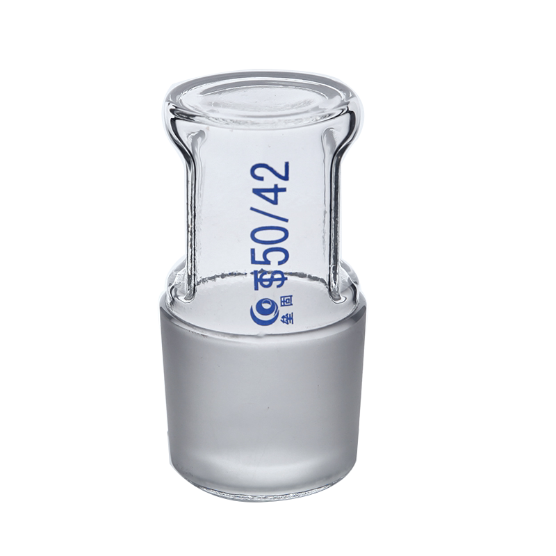 垒固玻璃空心塞 高硼硅玻璃具标准口塞标准塞玻璃塞空心塞 14#19#24#29#34#40#50#