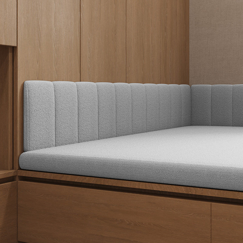 防撞定制床头靠垫可拆洗墙围软包榻榻米护墙板贴墙靠背背景墙靠枕