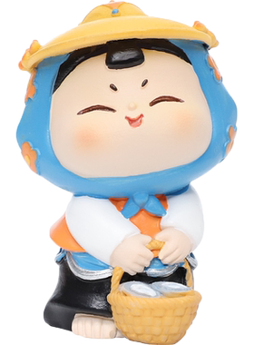 唐小圆泉州游记小摆件创意可爱