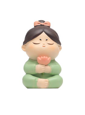 创意可爱树脂小摆件唐小圆