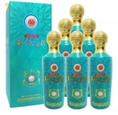 贵州迎宾酒酱香型高度白酒53度 6瓶整箱 优级粮食酒高档礼盒500ml