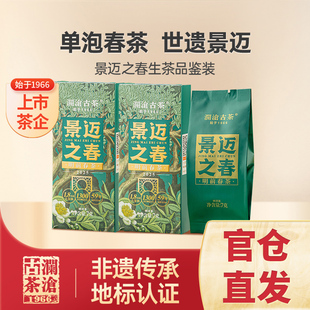 澜沧古茶25年景迈之春生普洱茶生茶叶品鉴散茶7g 新会员专享