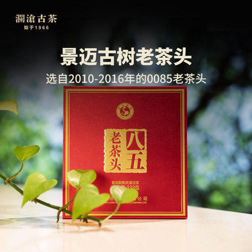 澜沧古八五景迈熟茶非碎银子普洱