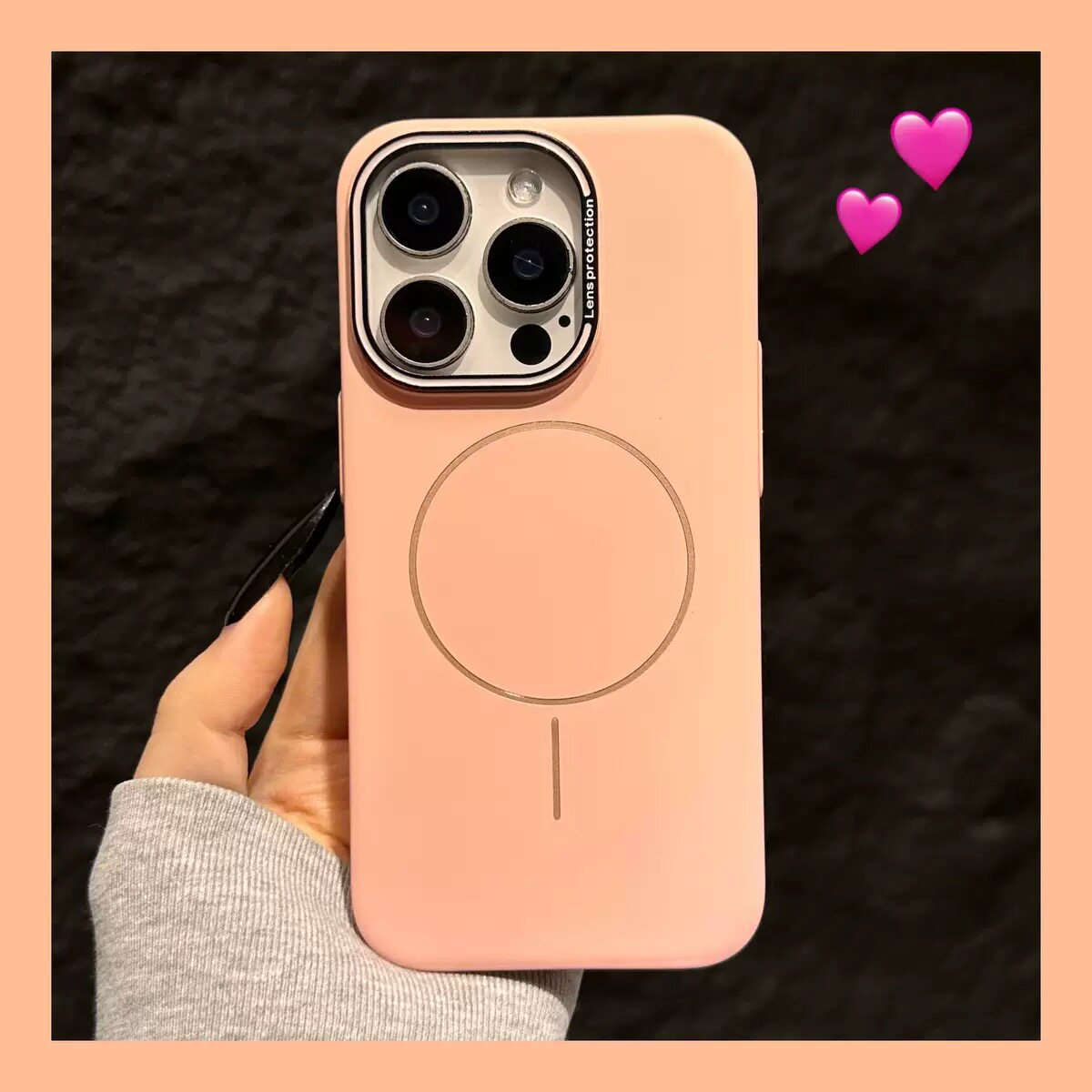 新款超薄Magsafe细圈磁吸适用iphone16promax手机壳苹果15pro高级感纯色14plus时尚男女硬壳13磨砂肤感12情侣