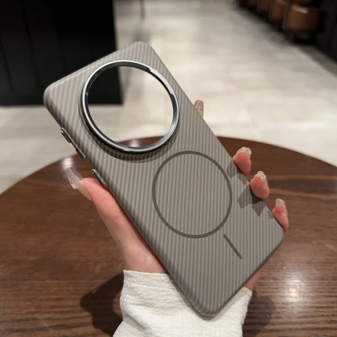 高端凯夫拉奢华碳纤维纹适用华为Mate80Pro+手机壳新款mate70pro强力细圈磁吸mate60pro超薄硬壳金属镜头加高