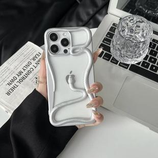 iPhone15蛇年個性 鏤空散熱透氣啞光小蛇適用蘋果16promax新款 創(chuàng)意14高級感13全包邊軟殼小眾12硅膠11網(wǎng)紅男女