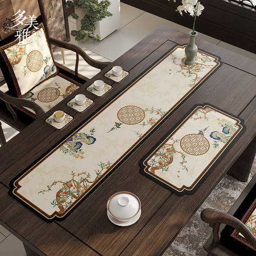 茶席新中式禅意吸水茶垫