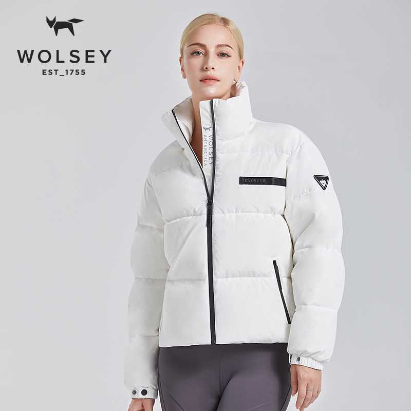 【反季清仓】羽绒服女短款鹅绒服面包服