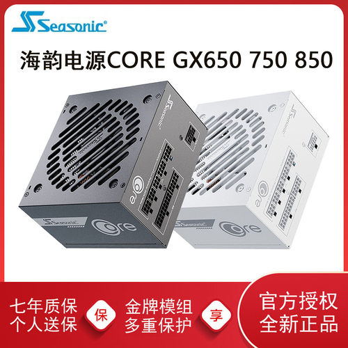海韵电源COREGX650W金牌全模组