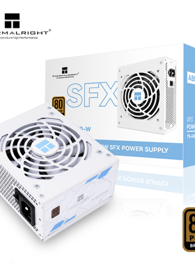利民(Thermalright)额定500W TR-ABFX500-W SFX电源 80铜牌认证