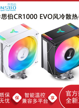 乔思伯CR1000EVO散热器CPU风扇CR1000V2PRO电脑ARGB台式塔式风冷