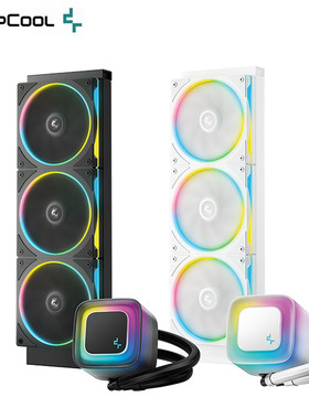 九州风神冰果360PRO一体式CPU水冷散热器风扇ARGB白色冰果240PRO