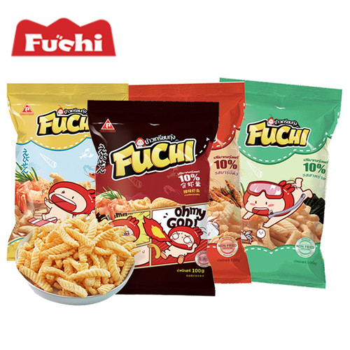 泰国大包虾条烧烤味休闲儿童零食