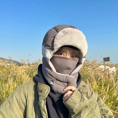 帽子男士滑雪帽户外护耳
