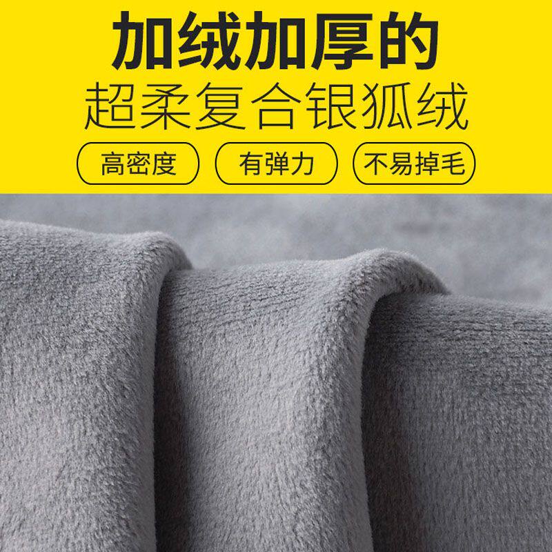 加绒加厚保暖棉背心男秋
