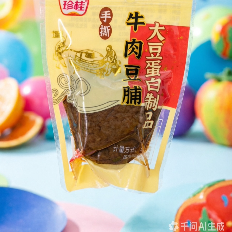 珍桂手撕牛肉豆脯香辣味