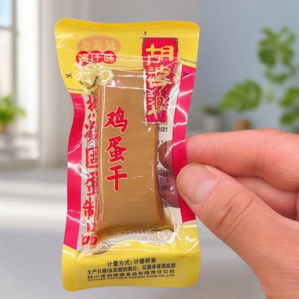 胡婆婆鸡蛋干鸡汁味独立小包装