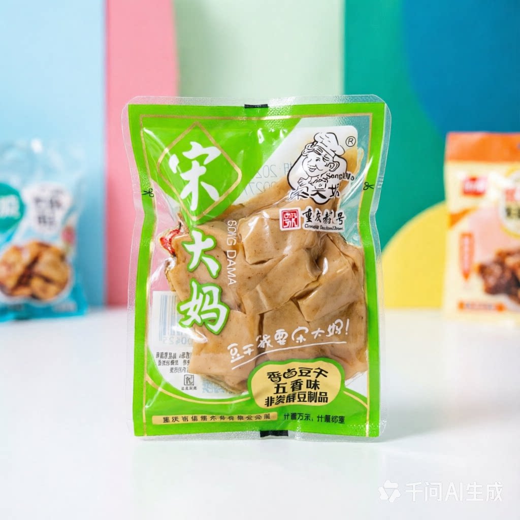 宋大妈香卤豆干五香味独立小包装