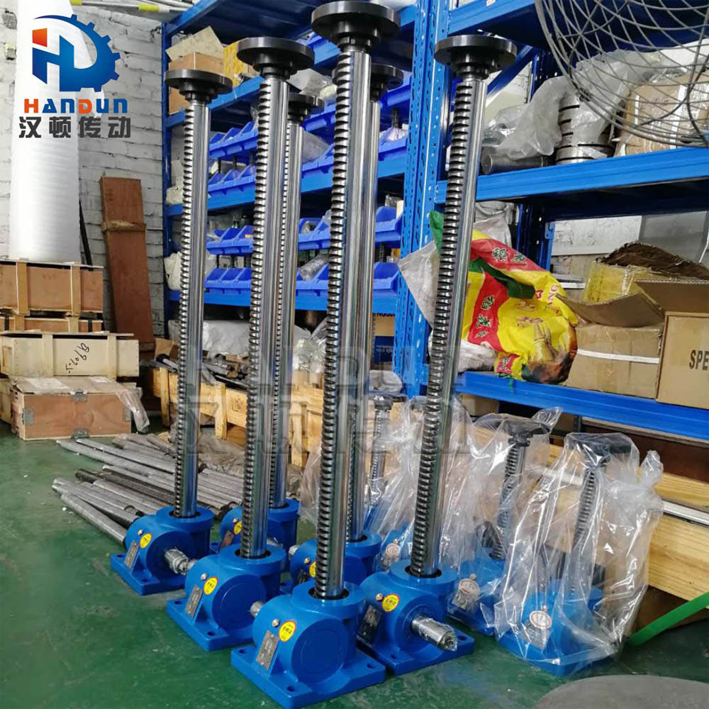 厂家定制sj齿轮齿条同步升降器高速静音齿条升降平台2/4多台联动