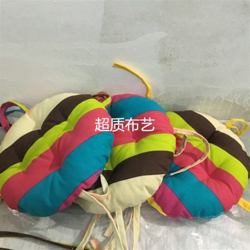 帆布圆形凳子垫 地垫 蒲团垫 超大圆垫子 圆椅子W垫 高脚凳坐垫