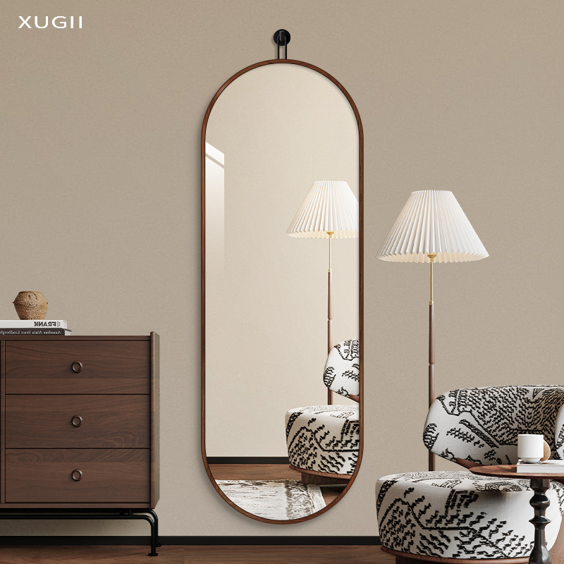 中古风玻璃全身镜子可悬挂