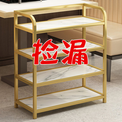 火锅店菜架子三层铁艺蔬菜架配菜串串店放菜架商用多层厨房置物架