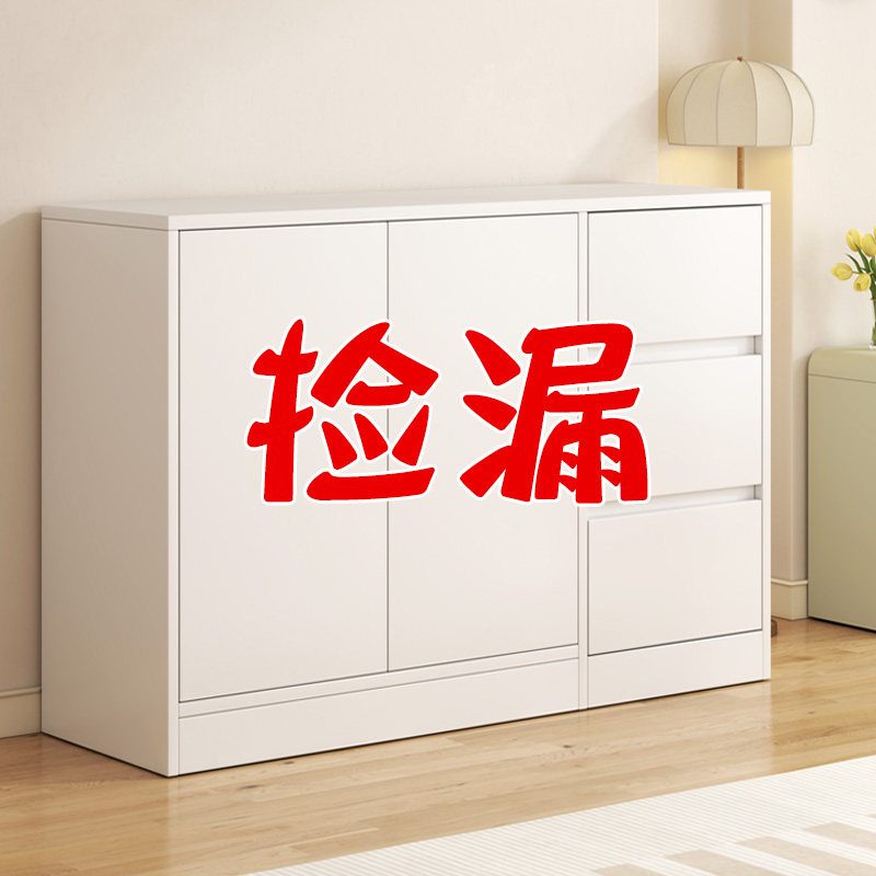 餐柜茶水柜边柜现代简约碗盘柜厨房客厅靠墙家用置物架柜子收纳柜