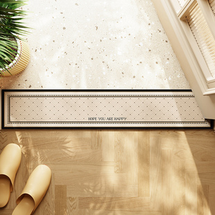 门槛石垫硅藻泥长条形极窄防滑地垫入户门垫浴室门口过门石脚垫子