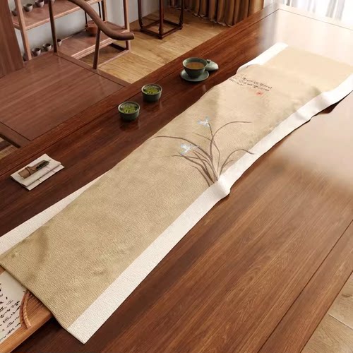 棉麻古筝盖布防尘防水