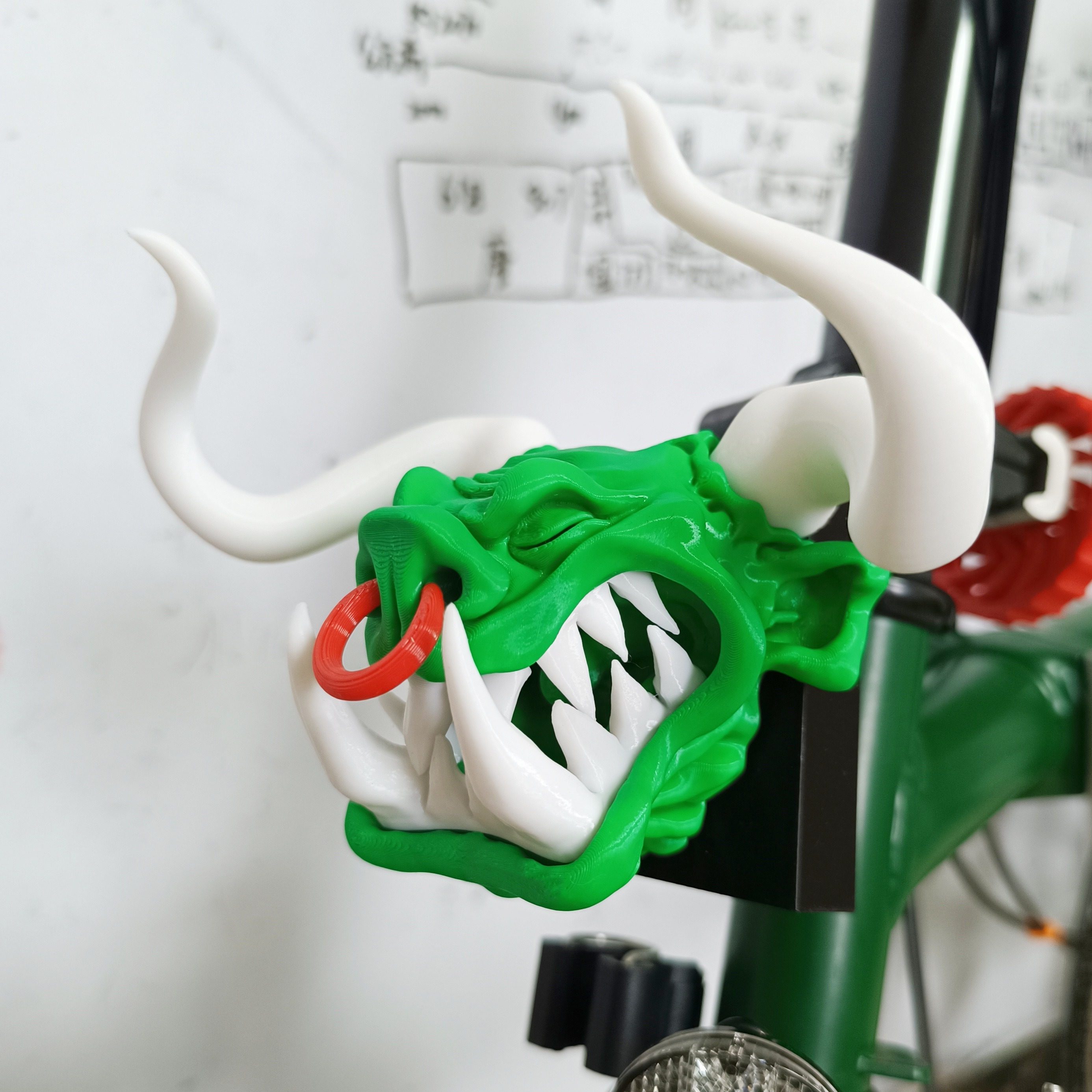 自行车配件猪鼻卡比大劳玩偶装饰