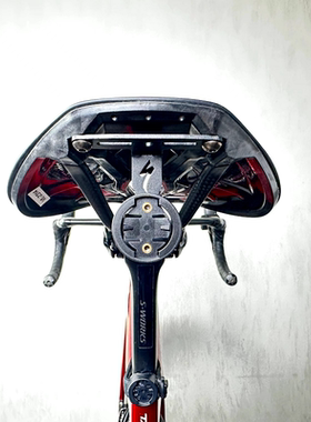 用于闪电自行车SWAT坐垫尾灯支架GARMIN迈金雷达尾灯底座定制配件