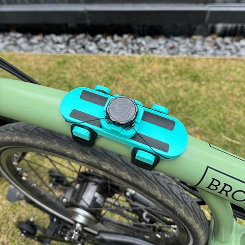 可变直径快拆水壶架自行车