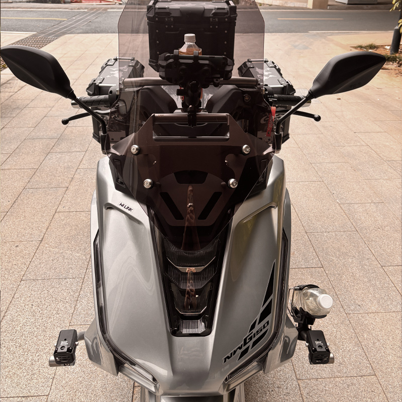 本田NWG150风挡横杆后视镜前移