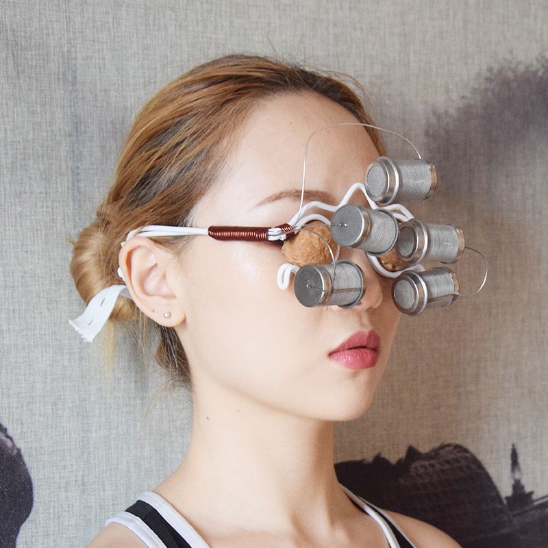 核桃灸眼镜架眼部艾灸仪