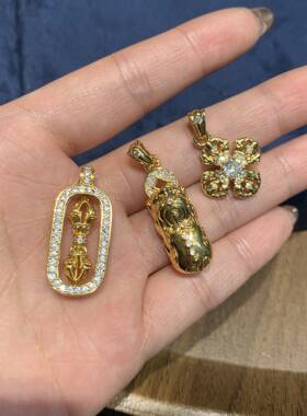西太后Vintage中古风金刚杵叠戴