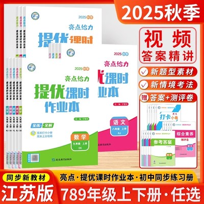 亮点给力提优七八九年级