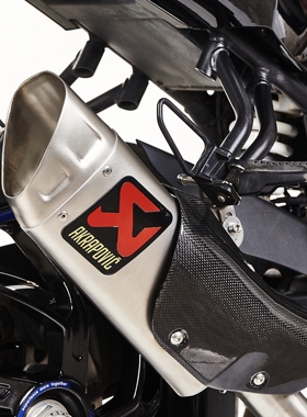 适用于铃木GSX250R DL250小小R DR300天蝎SC吉村AR改装尾段排气管