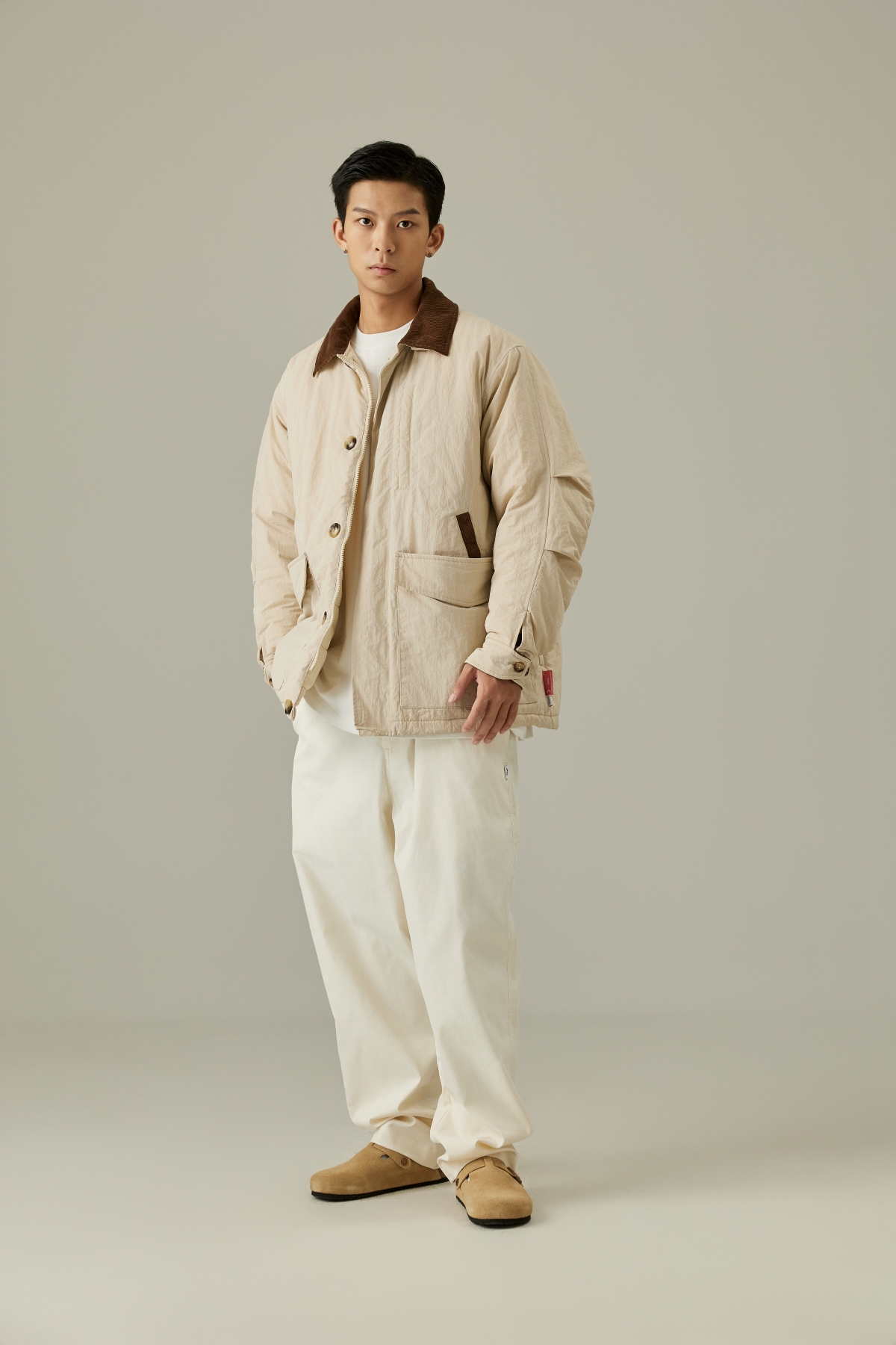 【限时7折】BCALM复古猎装棉服