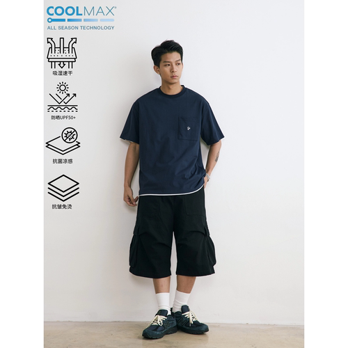 BCALM【Coolmax吸湿速干】短袖