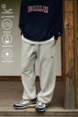 运动裤 休闲松紧束脚长裤 限时55折 BCALM秋冬重磅400g刺绣卫裤