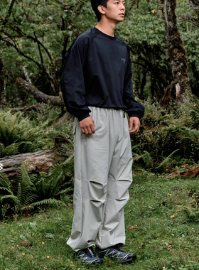 BCALM【速干伞兵裤】户外SCOTCHGARD®吸湿排汗3M廓形工装长裤